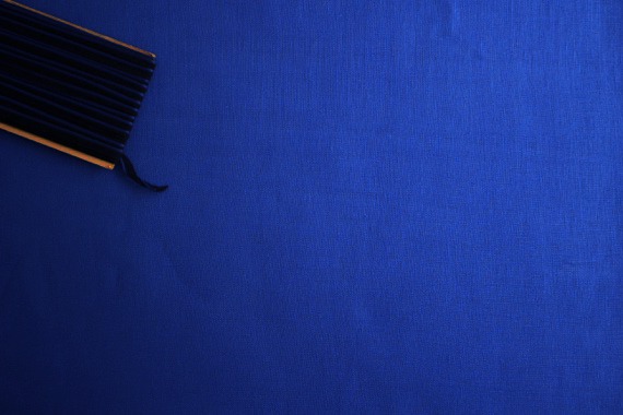 リネンドナ　ブルーlinen100%